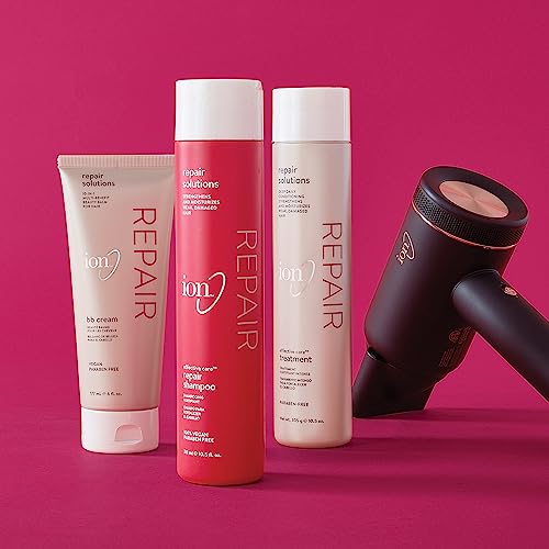 ion Repair BB Cream Leave in Conditioning Treatment, for All Hair Types, Paraben Free & Vegan 6 fl oz