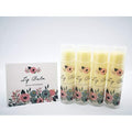 Assorted Clear Vinyl Lip Balm Label Sticker for Lip Balm Tubes Containers 20pcs - Teal Multi