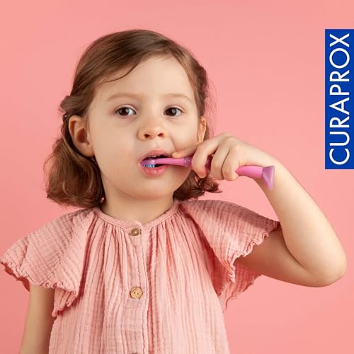 Baby Toothbrush Ultra-Soft Bristles for Gentle Gums - Pack of 4 - Random Colors