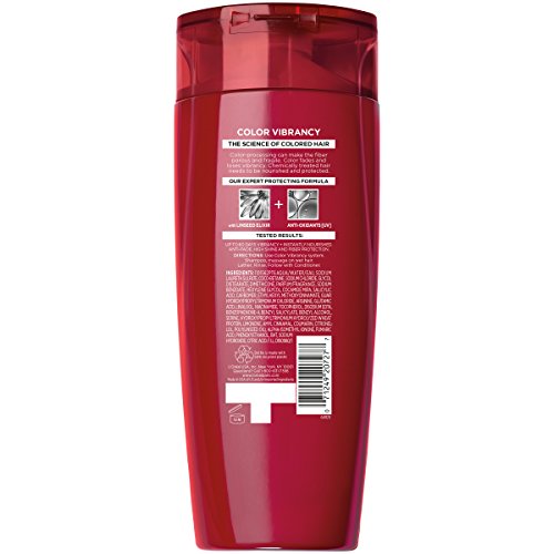 L'Or?al Paris Elvive Color Vibrancy Protecting Shampoo fl. oz. Packaging May Vary, 12.6 Fl Oz