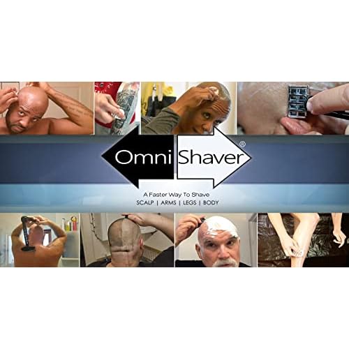 OmniShaver Docking Station Black Razor Holder to Hold between Uses, Keep Your Safe & Air Dry!