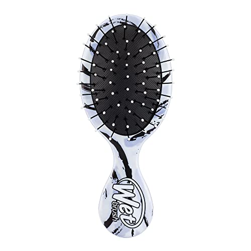Wet Brush Mini Detangler Hair Brush, Purple Swirl (Watercolor Motif) - Travel Hair Brush - Ultra-Soft IntelliFlex Bristles Glide Through Tangles with Ease - Protects Against Split Ends and Pain-Free