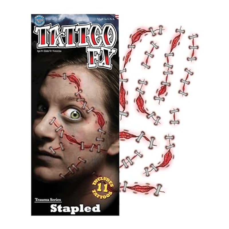 2 Pcs Halloween Face Gems Jewels Tattoos Red Black Rhinestone Crystal Gems Temporary Makeup Stickers for Halloween Festival Day of the Dead Cosplay Party