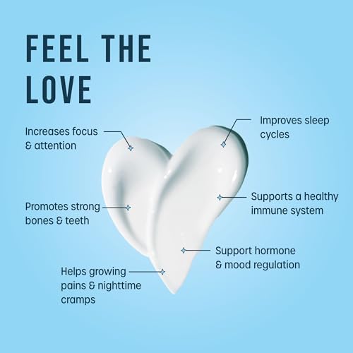 Magnesium Lotion for Kids - Unscented Sleep Support with Shea Butter - 5oz Bottle