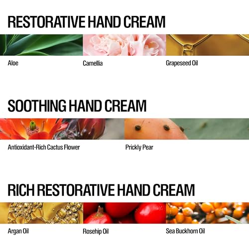 Grown Alchemist, Hand Cream Heroes, Holiday Kit (Restorative, Rich Restorative & Soothing Hand Creams, 3x65ml each)