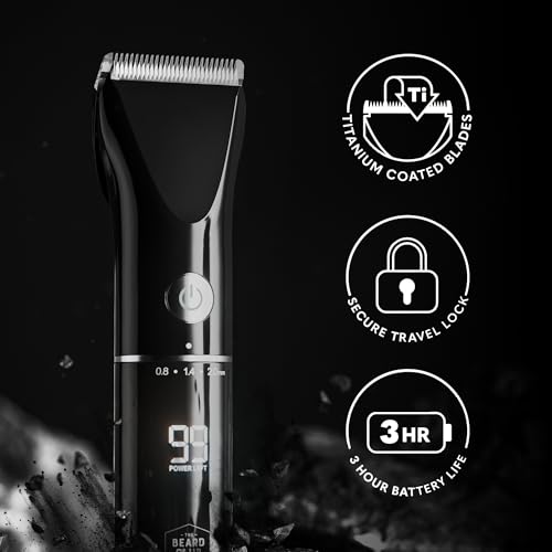 Beard Trimmer & Grooming Kit - Electric Hair & Mustache Trimmer with Accessories - Variation of THIS Listing