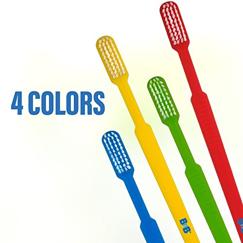 Mint Disposable Toothbrushes Pack of 288 - Individually Wrapped, No Water Needed