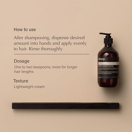 Aesop Conditioner | Soften and Hydrate All Hair Types | Nourishing Formula Enriched With Amino Acids | Citrus, Earthy, Woody | 16.9 oz / 500mL