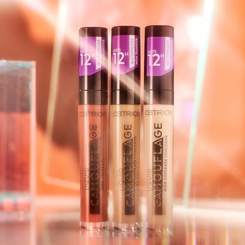 Catrice Liquid Camouflage Concealer (005 Light Natural) - Ultra Long Lasting Concealer for Optimal Coverage