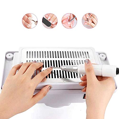 KISSHAKE Nail Dust Collector Vacuum Fan for Manicure & Pedicure