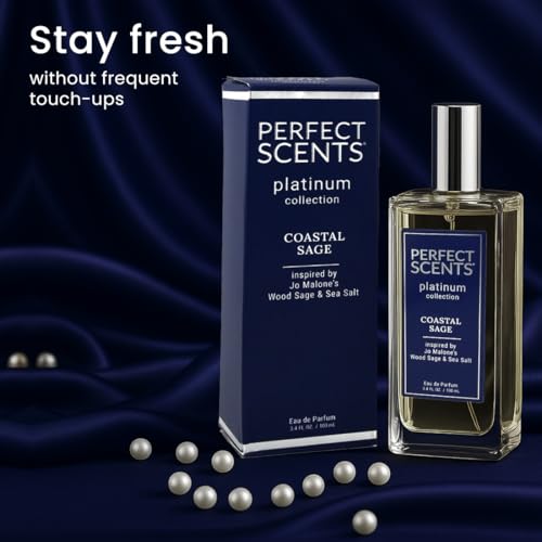 Unisex Coastal Sage & Sea Salt Fragrance - Vegan, Clean, Long-Lasting - Variation: Jo Malone Style