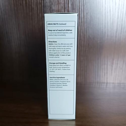 Adellina Numbing Cream Maximum Strength 2 Fl Oz - Long Lasting Soothing with Arnica & Emu Oil