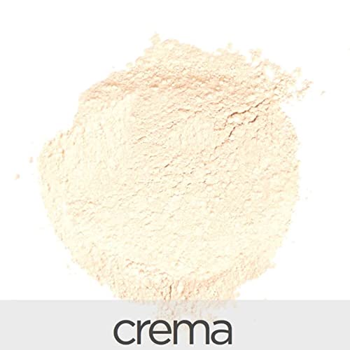 La Bella Donna Loose Mineral Foundation, Non-Chemical SPF50, Only 4 Ingredients, Reef-Safe, Non-Nano, Natural Mineral Makeup with Sun Protection | 10g | Crema