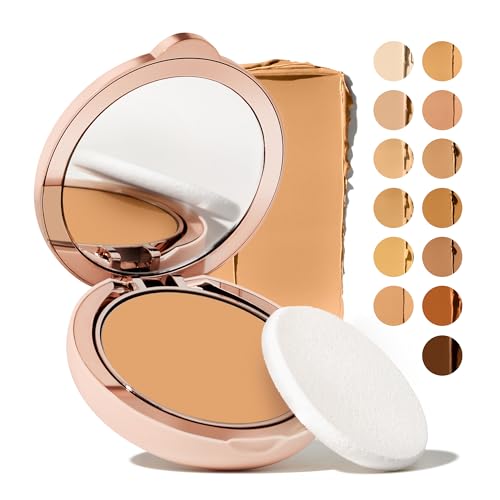 Toty by Sofia Vergara - Ilumina CC Creamy Compact SPF 50+ Mineral Broad Spectrum Sunscreen for Face - Tinted Blurring Balm SPF- Matte, Light Coverage - Water & Sweat Resistant - All Skin Types - 3N