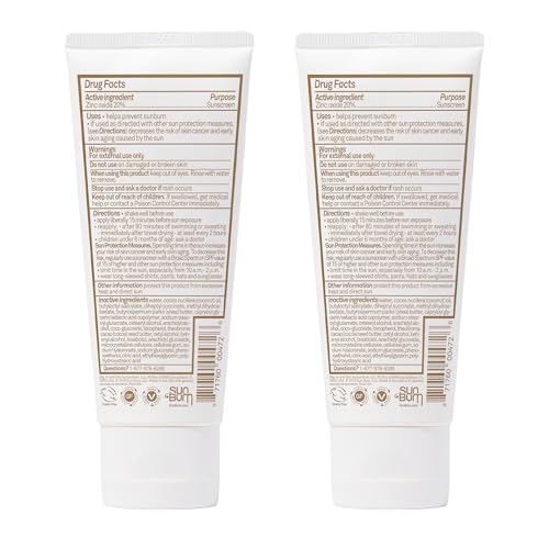Sun Bum Mineral Spf 50 Sunscreen Lotion Vegan and Hawaii 104 Act Compliant (Octinoxate & Oxybenzone Free) Broad Spectrum Natural Sunscreen With UVA/UVB Protection 2 Pack