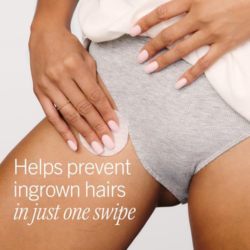 First Aid Beauty Ingrown Hair Pads with BHA and AHA - 60 Count Pack of 1