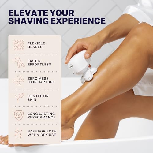 Freebird BodySmooth Rotary Blade Refill for Sensitive Skin, 5 Contouring Heads