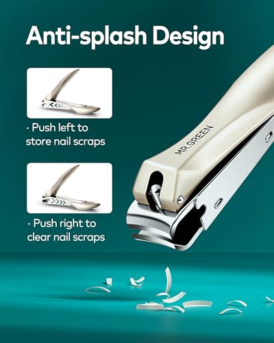 Luxury Orange Brown 3-Piece Nail Clippers Set with Leather Case - Manicure Kit