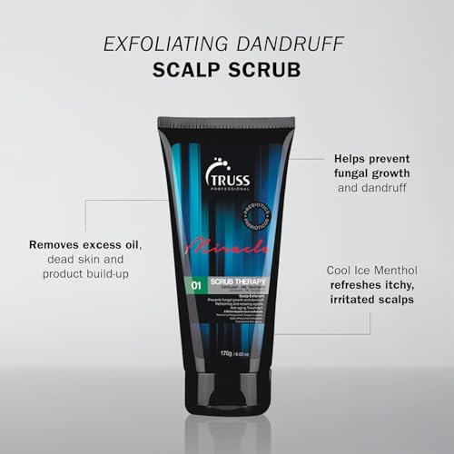 Scalp Exfoliant for Dandruff Relief and Anti-Aging - Mint & Apricot