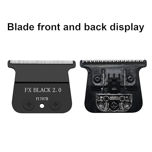 Replacement Blade Set for BaBylissPRO FX787 & FX726 Trimmers - 2 Pack with 4 Guards