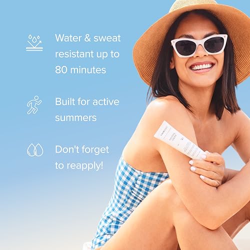 MDSolarSciences Mineral SPF 50 Sunscreen for Face 3.4 Fl Oz Water-Resistant Matte Finish