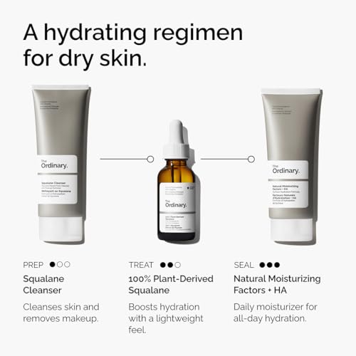 The Ordinary 100% Plant-Derived Squalane,for Skin and