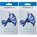 Harry's Men's Disposable Razors, 3-Blade Razors with Lubricating Strip and Pivoting Head, 4 Count (Pack of 2)