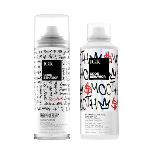 Hair Smoothing & Styling Duo - Frizz Control Shine & Manageability