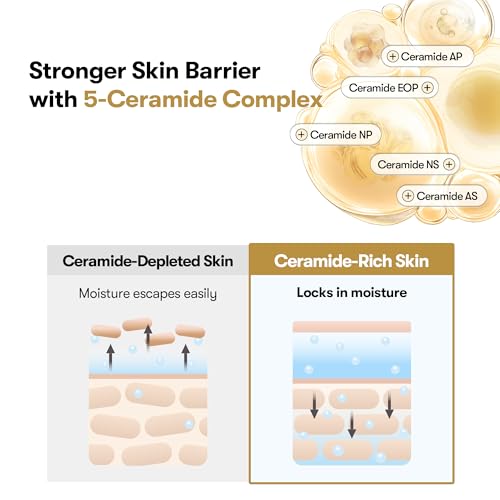 Rice Ceramide Capsule Cream - Hydrating Skin Barrier Support, 1.69 fl oz