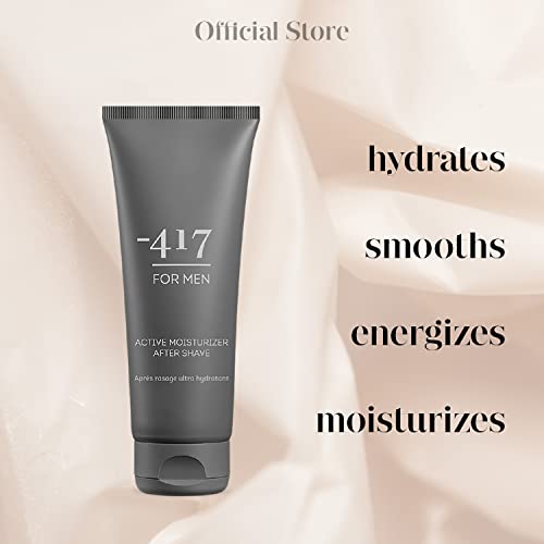 417 Dead Sea After Shave Lotion for Men - Soothing Moisturizer, 3.38 Oz