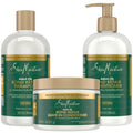 SheaMoisture Bond Repair Shampoo & Conditioner Set with Leave-In for Damaged Curly Hair