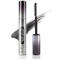 Feather Lash Iron Wand Mascara, Dual-Wing Brush, Metal Wand & Precision Comb, Fiber-Infused 3D Curling Volume & Length, Waterproof, Clump-Free & Smudge-Proof, for All Lash Types (Black)