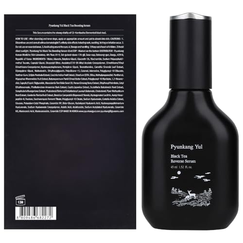 Pyunkang Yul Black Tea Boosting Serum for Skin Elasticity, 45ml