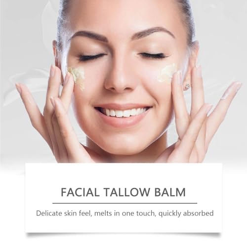 Grass-fed Beef Tallow with Frankincense Oil & Castor oil, Tallow and Manuka Honey Balm, Beef Tallow Moisturizer for Skin for Face, Body (2)