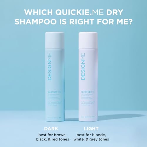 Design.Me QUICKIE.ME Dry Shampoo for Light Tones 7 fl oz – Oil Control