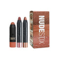Nudestix Sunkissed Nudes Mini Kit ? 3-Piece Cream Blush, Bronzer & Glossy Lip Set for Cheeks, Eyes & Lips | Travel-Size, Multi-Use, Vegan Makeup for a Fresh Beachy Glow