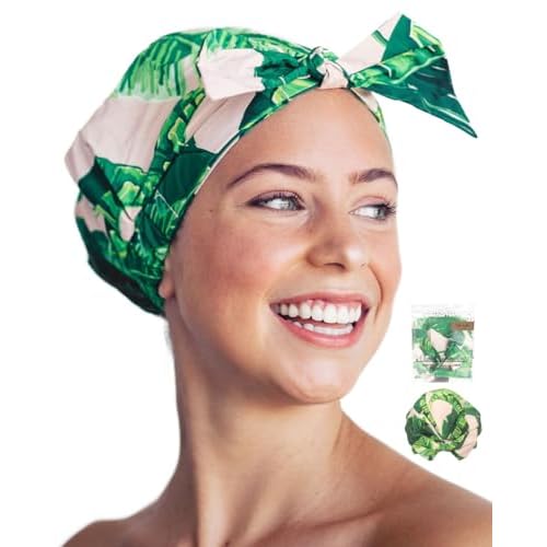 Shower Puffs and Premium Exfoliating Facial Loofah for Men and Women-Elastic Hand Strap Body Brush to Soothe, Cleanse Your Skin