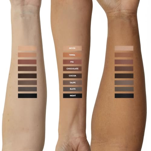Nudestix Magnetic Matte Eye Color Taupe - 3-in-1 Vegan Waterproof Eyeshadow Pencil, Eyeliner & Primer