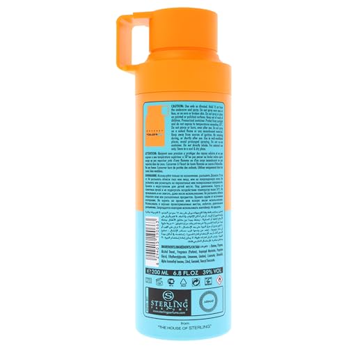 Armaf Odyssey Mandarin Sky Body Spray for Men - 6.8 oz Pack of 2