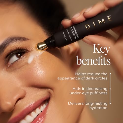Luminosity Eye Serum with Caffeine and Peptides for Dark Circles & Puffiness - 0.5 oz
