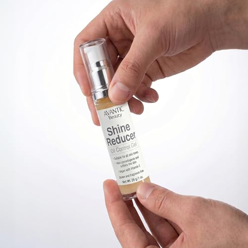 Avantic Shine Reducer for Men 1 Oz Oil Control Gel, Mattifying & Fragrance-Free