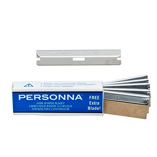 Personna Hair Shaper Blades, 60 Count