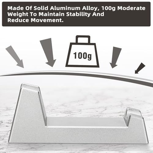 Solid Aluminum Alloy Razor Stand - for Henson AL13 / AL13-M / Ti22 - 100g Weight - Ensuring Stability, Minimizing Movement - Excluding Razors