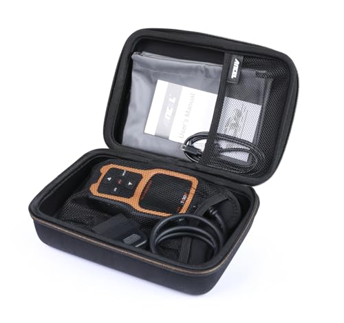 ANCEL Large Protective Case (Dark Gray) for OBD2 Scanner, Code Reader & Battery Tester