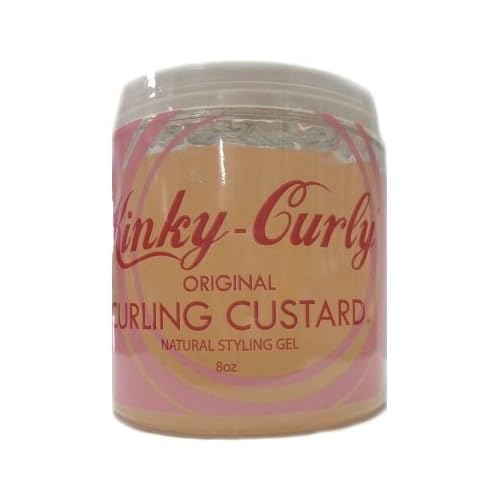 Kinky Curly Original Curling Custard Natural Styling Gel 8oz - 236ml
