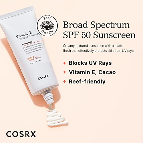 COSRX SPF 50 Vitamin E Sunscreen & Peptide Skin Booster Set - Face Care