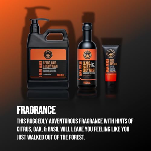 GIBS Grooming Man Wash Shampoo & Biofuel Conditioner Pack of 2 - 33.8 fl oz each