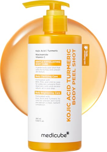 Medicube Body Peel Shot with Kojic Acid, Turmeric – 9.46 Fl Oz