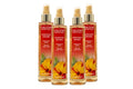 Calgon Hawaiian Ginger Body Mist 8oz - Long-Lasting Fragrance (Pack of 4)
