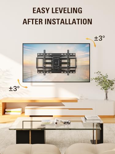 Mounting Dream Sliding Full Motion TV Wall Mount for 42-86 Inch TVs, Max 132lbs, Includes Sliding & Tilt Features